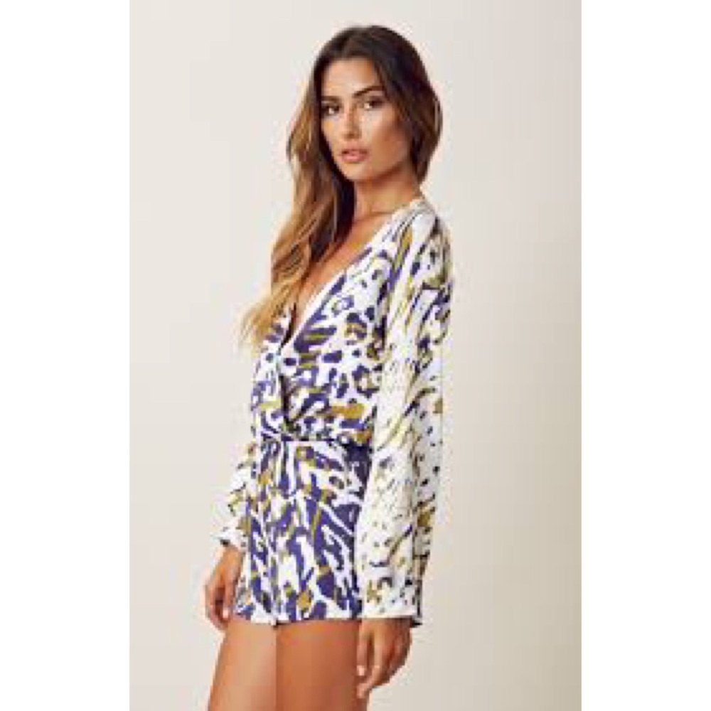 Blu Moon Boho Romper